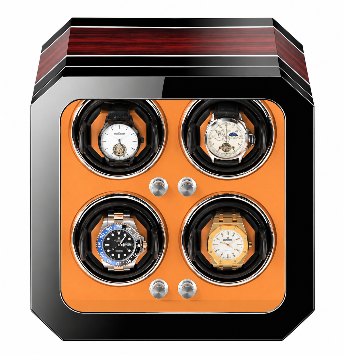 Remontoir Quadruple — Coloris: Acajou